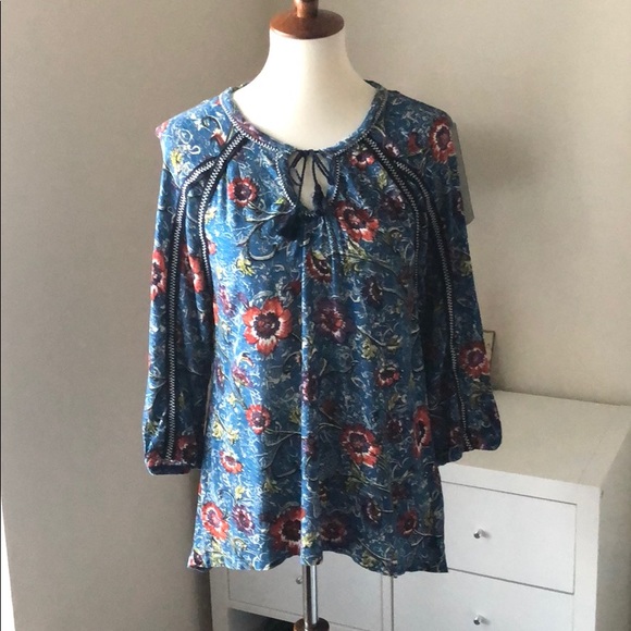 Lucky Brand Tops - \Lucky Brand\• Floral Top